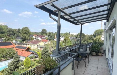 Dachterrasse gross Über den Dächern von Lichtenberg
