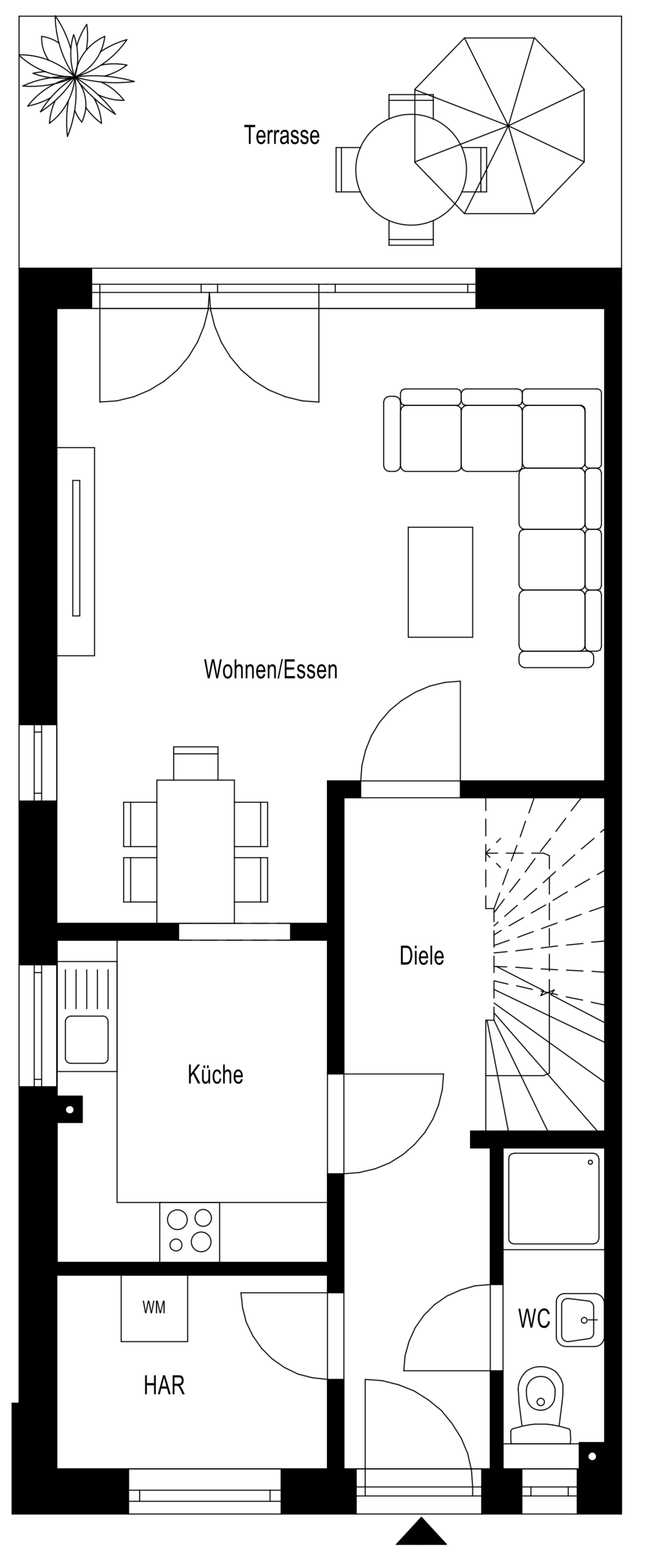 Grundriss Erdgeschoss Grundriss Erdgeschoss