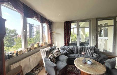 Wohnzimmer Ansicht 1 Über den Dächern von Lichtenberg